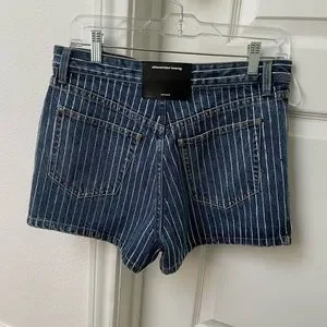 【関税&送料込】Alexander Wang Denim Shorts With Crystals Alexander Wang Denim Shorts With Crystals - BeyondStyle